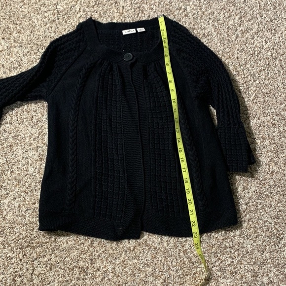 Cato Sweater 3/4 Sleeves Button Down size M - Picture 6 of 7
